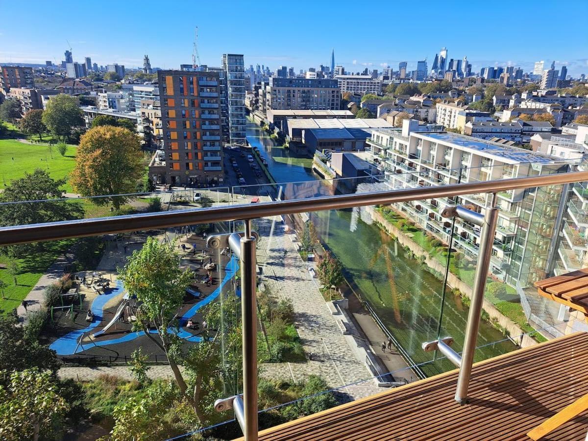 Cozy Double Room With Large En Suite Near Canary Wharf London With Amazing Views In A Shared Apartment Eksteriør billede